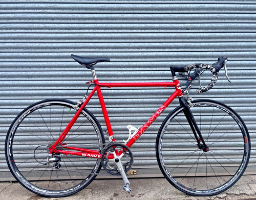 Dawes 55cm red steel road - red,