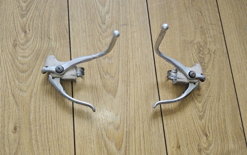 Retro road bike brake levers - retro,